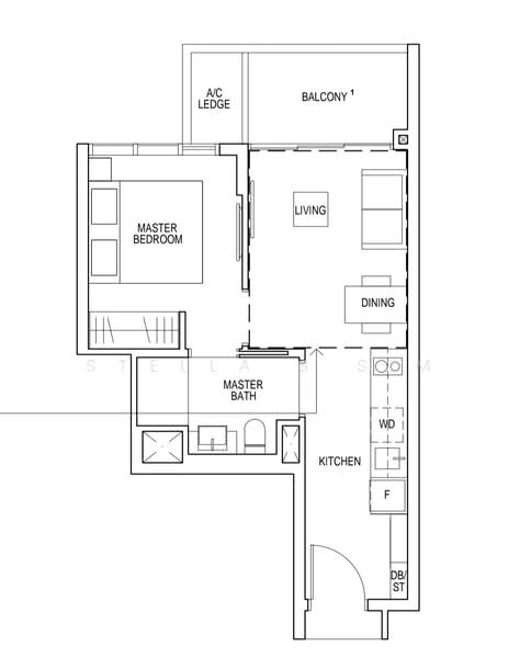 Riverfront Residences Condominium For Sale at S$ 800,000 | PropertyGuru Singapore