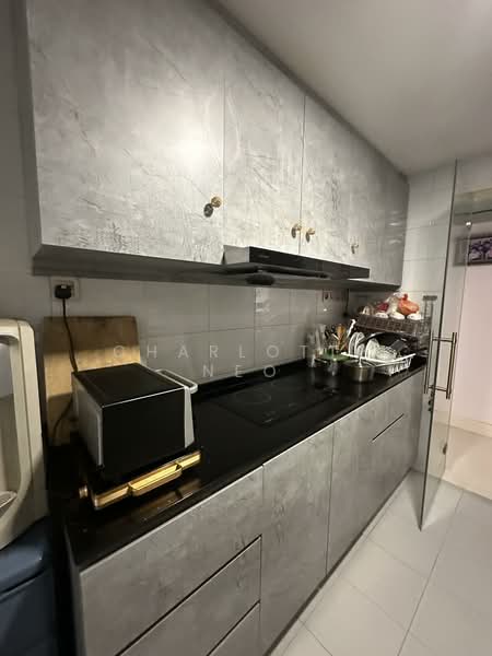 Rare Patio Loft Near Boon Keng | High Ceiling | Renovated, , 3 Bedrooms, 1,410 sqft, Condominium For Sale, by Charlotte Neo, 500099866 - Kitchen - PropertyGuru.com.sg