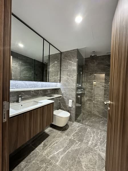 Lentor Modern, 7 Lentor Central, 1 Bedroom, 527 sqft, Condominium For Rent, by Christine Lim, 500099869 - Bathroom - PropertyGuru.com.sg