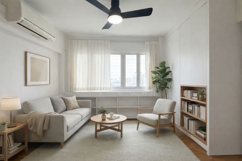 103 Lengkong Tiga HDB Flat For Sale at S$ 1,288,888 | PropertyGuru Singapore - Living Room