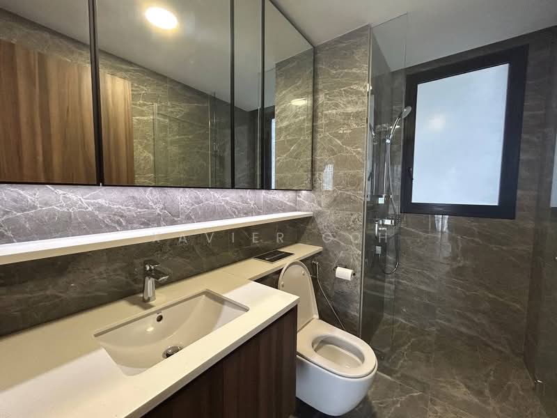 Lentor Modern, 7 Lentor Central, 3 Bedrooms, 1,109 sqft, Condominium For Rent, by Xavier Goh, 500099899 - Bathroom - PropertyGuru.com.sg