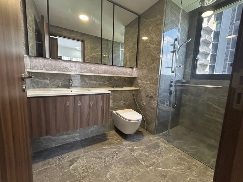 Lentor Modern, 7 Lentor Central, 3 Bedrooms, 1,109 sqft, Condominium For Rent, by Xavier Goh, 500099899 - Bathroom - PropertyGuru.com.sg