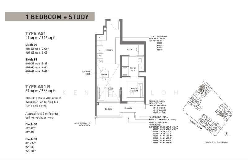 The M, 38 Middle Road, 1 Bedroom, 527 sqft, Condominium For Rent, by Kenneth Loh, 500099937 - PropertyGuru.com.sg