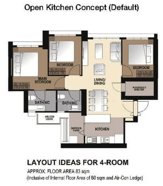 94 Dawson Road, 94 Dawson Road, 3 Bedrooms, 893 sqft, HDB Flat For Sale, by David Puah 潘基文, 500099962 - PropertyGuru.com.sg