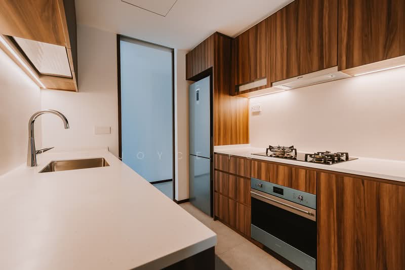 Lentor Modern, 7 Lentor Central, 3 Bedrooms, 1,109 sqft, Condominium For Sale, by Joyce Foo, 500100001 - Kitchen - PropertyGuru.com.sg