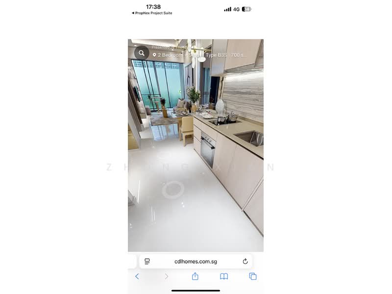 The Myst Condominium For Sale at S$ 1,588,000 | PropertyGuru Singapore - Living Room