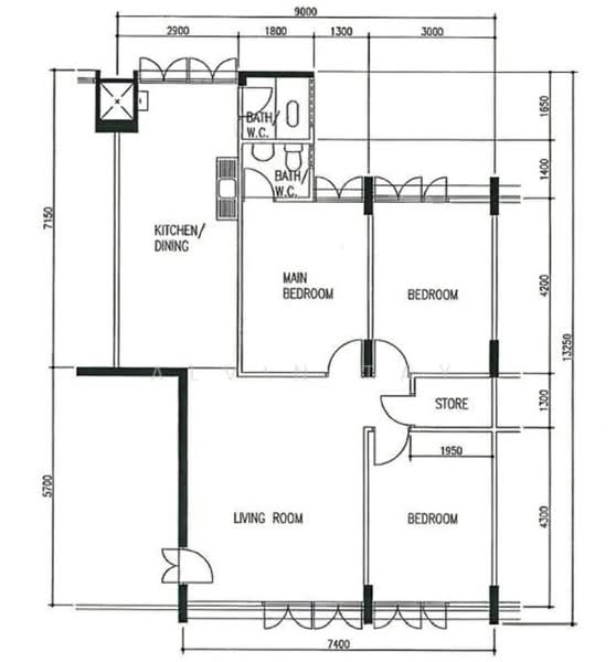 349 Clementi Avenue 2, 349 Clementi Avenue 2, 3 Bedrooms, 990 sqft, HDB Flat For Sale, by Alvin Tay, 500100031 - PropertyGuru.com.sg