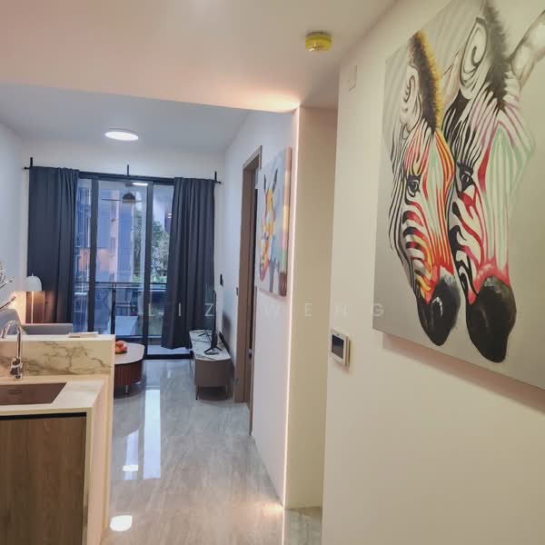 Leedon Green, 32 Leedon Heights, 1 Bedroom, 538 sqft, Condominium For Rent, by Liz Weng, 500100048 - Living Room - PropertyGuru.com.sg