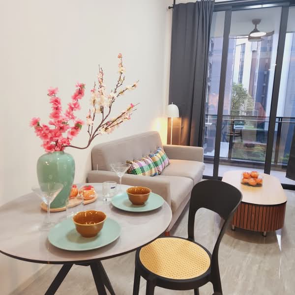 Leedon Green, 32 Leedon Heights, 1 Bedroom, 538 sqft, Condominium For Rent, by Liz Weng, 500100048 - Living Room - PropertyGuru.com.sg