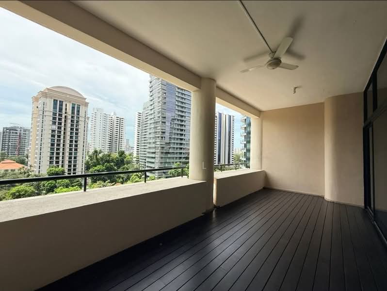 The Colonnade, 82 Grange Road, 3 Bedrooms, 3,617 sqft, Condominium For Rent, by Ray Lim, 500100061 - Balcony - PropertyGuru.com.sg