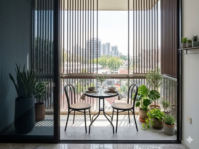 35 Gilstead, 35 Gilstead Road, 2 Bedrooms, 678 sqft, Apartment For Sale, by Jason (Kit Kat), 500100109 - Balcony - PropertyGuru.com.sg