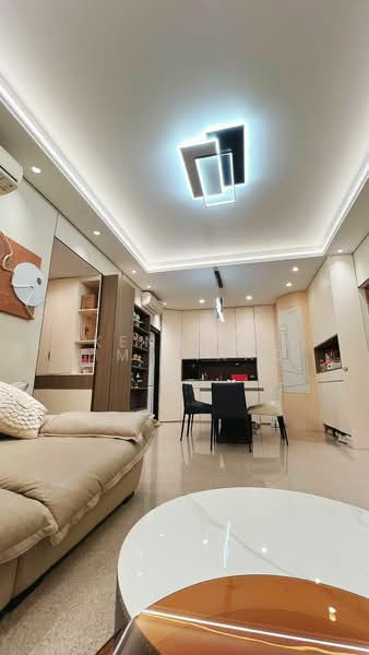 Tropical Spring Condominium For Sale at S$ 1,580,000 | PropertyGuru Singapore - Living Room