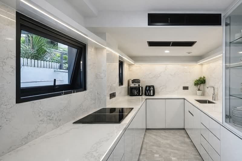 R E BU I L T Saraca bungalow with lift Bungalow House For Sale at S$ 12,000,000 | PropertyGuru Singapore - Kitchen