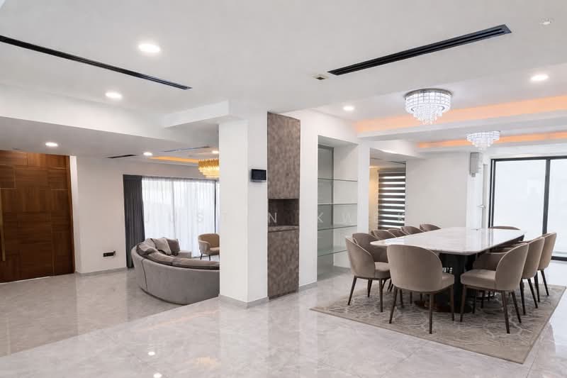 R E BU I L T Saraca bungalow with lift Bungalow House For Sale at S$ 12,000,000 | PropertyGuru Singapore - Living Room