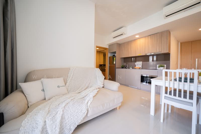 The Jovell, 27 Flora Drive, 1 Bedroom, 527 sqft, Condominium For Sale, by Wanni Chan 陈寀颖, 500100135 - Living Room - PropertyGuru.com.sg