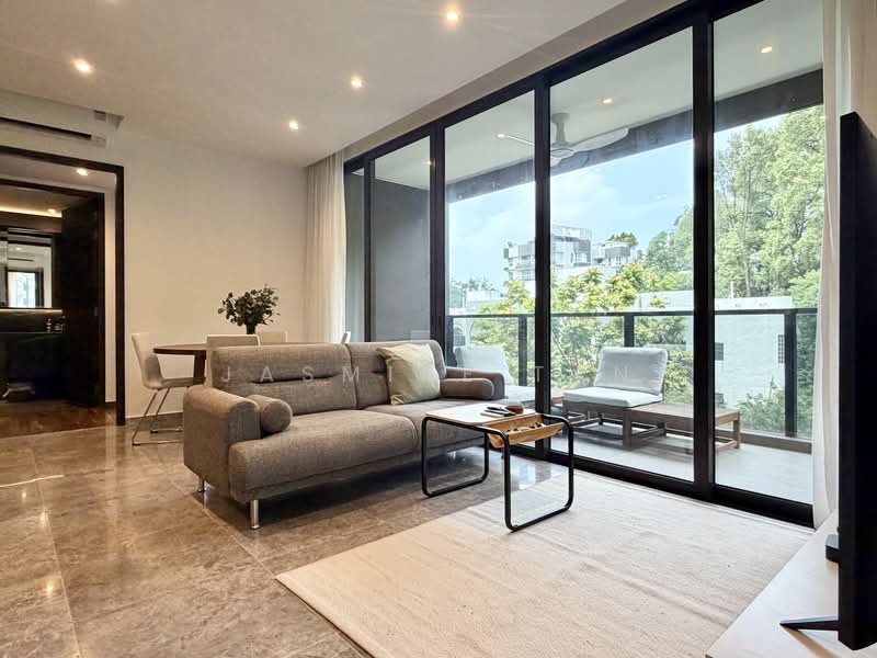 Hyll on Holland, 95 Holland Road, 3 Bedrooms, 1,055 sqft, Condominium For Sale, by Jasmine Tan, 500100136 - Living Room - PropertyGuru.com.sg