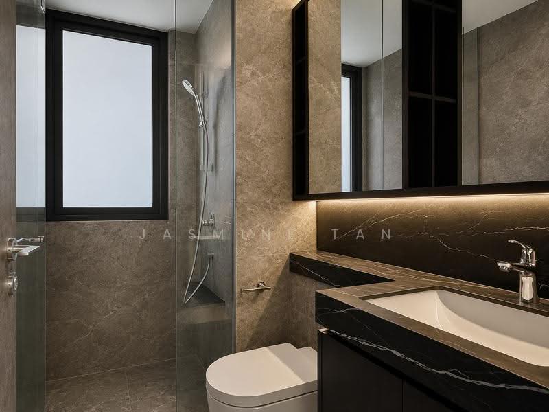 Hyll on Holland, 95 Holland Road, Tanglin / Holland / Bukit Timah, 3 Bedrooms, 1,055 sqft, Condominium For Sale, by Jasmine Tan, 500100136 - Common Bathroom - PropertyGuru.com.sg