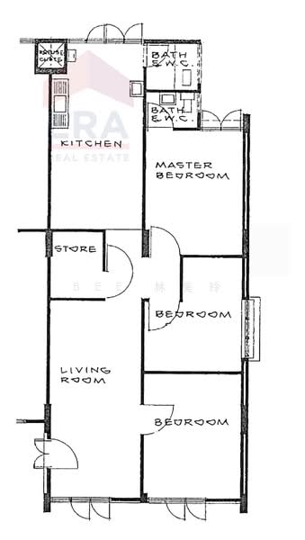 213 Ang Mo Kio Avenue 3, 213 Ang Mo Kio Avenue 3, 3 Bedrooms, 883 sqft, HDB Flat For Rent, by Bee 林美玲, 500100159 - PropertyGuru.com.sg
