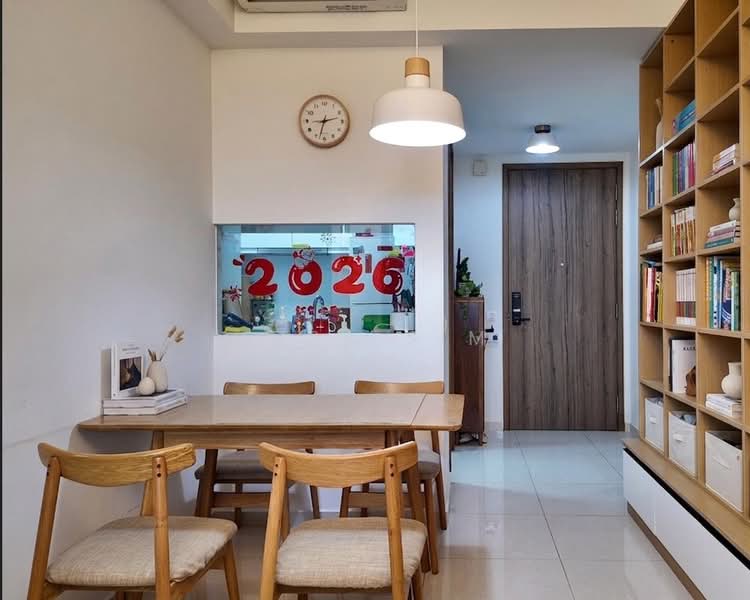 Parc Botannia Condominium For Sale at S$ 1,290,000 | PropertyGuru Singapore - Dining Room
