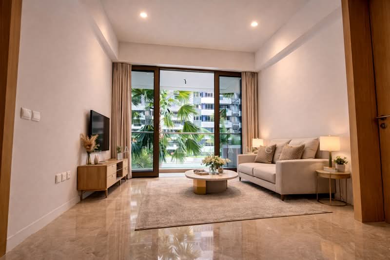 The Tre Ver, 60 Potong Pasir Avenue 1, 2 Bedrooms, 700 sqft, Condominium For Rent, by Jared Kang, 500100167 - Living Room - PropertyGuru.com.sg
