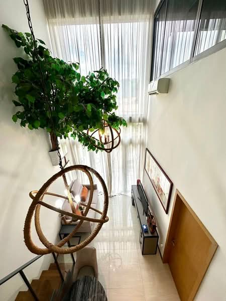 Pollen & Bleu, 15 Farrer Drive, 2 Bedrooms, 1,163 sqft, Condominium For Rent, by Baron Tan 陈鼎超, 500100176 - Living Room - PropertyGuru.com.sg