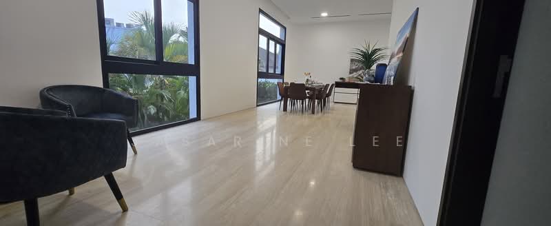 ⭐️⭐️LANDED7772 @ D10 Brand New Detached Holland Grove Detached House For Sale at S$ 19,800,000 | PropertyGuru Singapore - Living Room