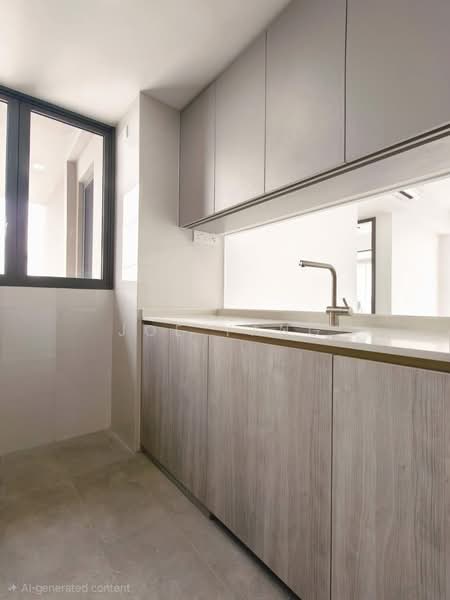 AMO Residence, 21 Ang Mo Kio Rise, 3 Bedrooms, 958 sqft, Condominium For Rent, by Joe Yang, 500100185 - Kitchen - PropertyGuru.com.sg