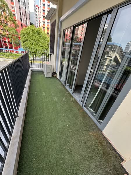 250D Compassvale Street, 250D Compassvale Street, 2 Bedrooms, 540 sqft, HDB Flat For Rent, by Tan Chee Hwang, 500100287 - Balcony - PropertyGuru.com.sg