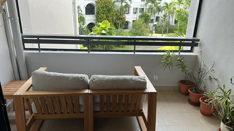 Trevose Park, 62 Trevose Crescent, 3 Bedrooms, 1,650 sqft, Condominium For Rent, by Joyce Tan, 500100301 - Spacious Rectangular Balcony - PropertyGuru.com.sg