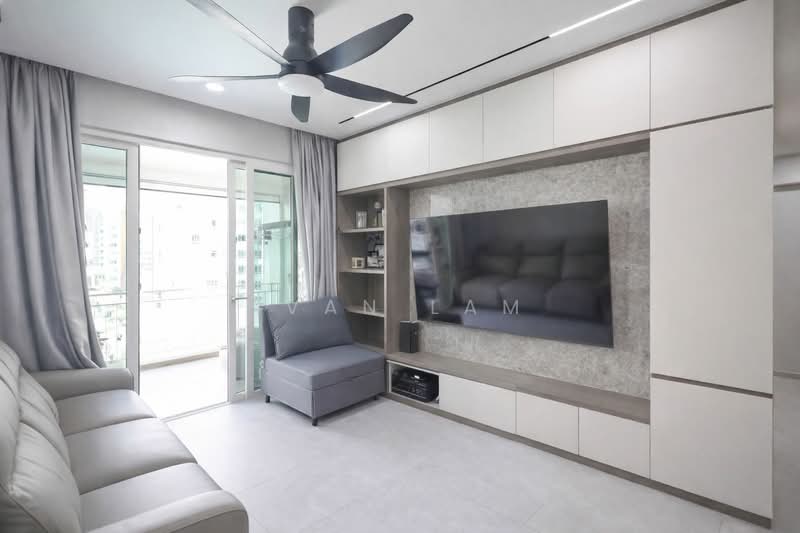Edelweiss Park Condo, 90 Flora Road, 4 Bedrooms, 1,625 sqft, Condominium For Sale, by Ivan Lam, 500100314 - Living Room - PropertyGuru.com.sg