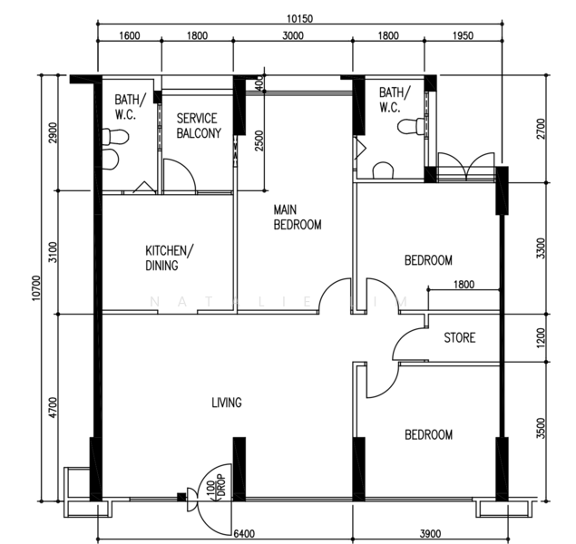 288E Bukit Batok Street 25, 288E Bukit Batok Street 25, 3 Bedrooms, 1,087 sqft, HDB Flat For Sale, by Natalie Lim, 500100321 - PropertyGuru.com.sg