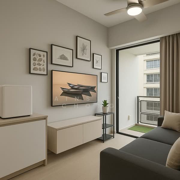 D'Nest Condominium For Sale at S$ 788,888 | PropertyGuru Singapore - Living Room