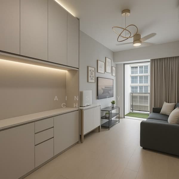 D'Nest Condominium For Sale at S$ 788,888 | PropertyGuru Singapore - Living Room