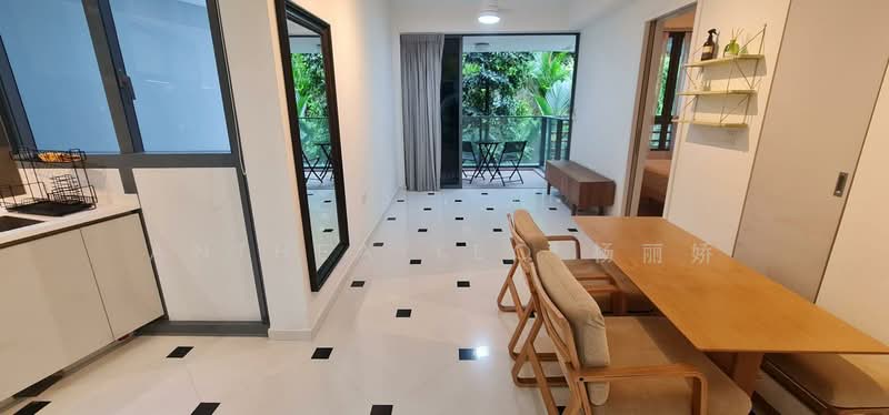 Sophia Hills, 15 Mount Sophia, 2 Bedrooms, 700 sqft, Condominium For Rent, by Anthea Yeo 杨丽娇, 500100372 - Living Room - PropertyGuru.com.sg