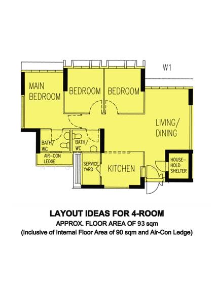 468A Yishun Street 43 HDB Flat For Sale at S$ 618,000 | PropertyGuru Singapore