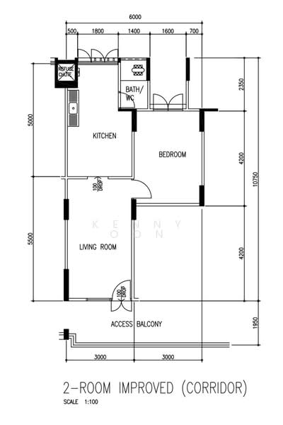 170 Ang Mo Kio Avenue 4, 170 Ang Mo Kio Avenue 4, 1 Bedroom, 484 sqft, HDB Flat For Sale, by Kenny Oon, 500100416 - PropertyGuru.com.sg