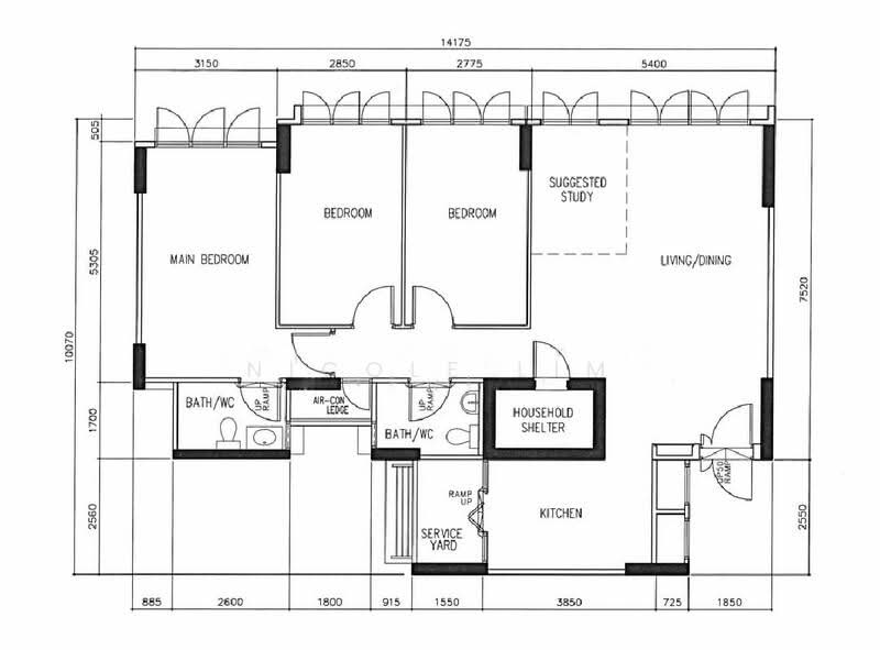 332A Anchorvale Link, 332A Anchorvale Link, 3 Bedrooms, 1,206 sqft, HDB Flat For Sale, by Nicole Lim, 500100430 - PropertyGuru.com.sg