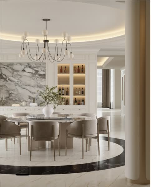 Modern GCB at Tanglin Hill For Lease, Tanglin Hill, 7 Bedrooms, 14,500 sqft, Good Class Bungalow For Rent, by Jac Ong, 500100499 - Dining Room - PropertyGuru.com.sg