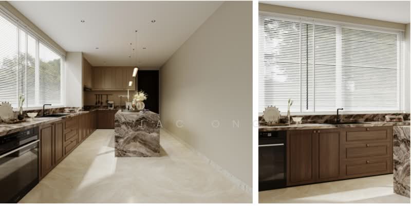 Modern GCB at Tanglin Hill For Lease, Tanglin Hill, 7 Bedrooms, 14,500 sqft, Good Class Bungalow For Rent, by Jac Ong, 500100499 - Kitchen - PropertyGuru.com.sg