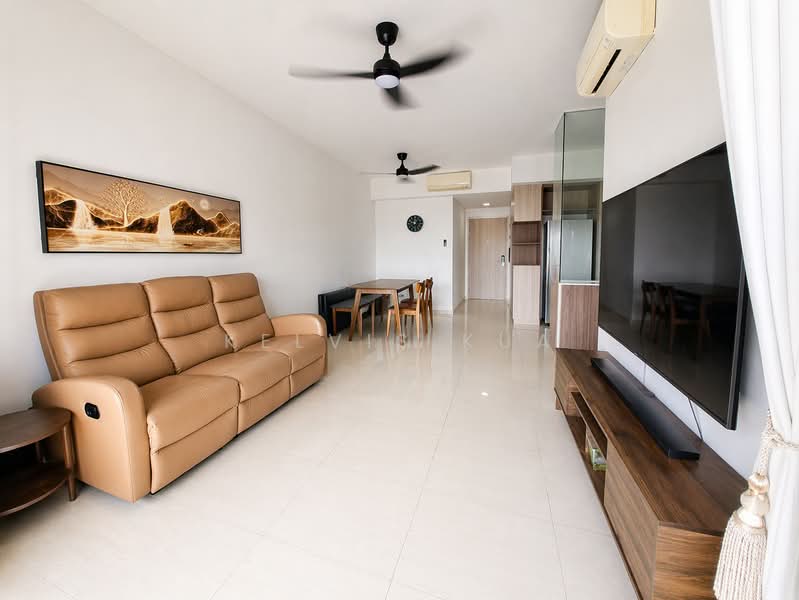 Sol Acres, 2 Choa Chu Kang Grove, 3 Bedrooms, 872 sqft, Executive Condominium For Sale, by Kelvis Kua, 500100571 - Living Room - PropertyGuru.com.sg