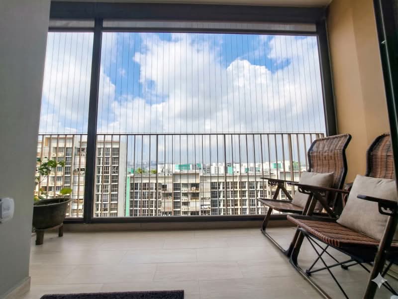 Sol Acres, 2 Choa Chu Kang Grove, 3 Bedrooms, 872 sqft, Executive Condominium For Sale, by Kelvis Kua, 500100571 - Balcony - PropertyGuru.com.sg