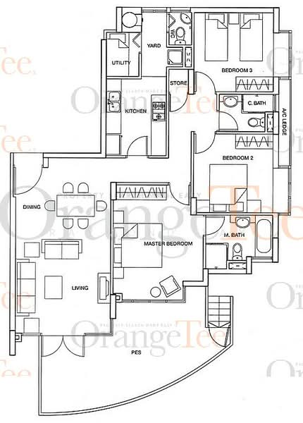 Unit near Boon Keng MRT, , 3 Bedrooms, 1,410 sqft, Apartment For Sale, by Raymond Tay, 500100580 - PropertyGuru.com.sg