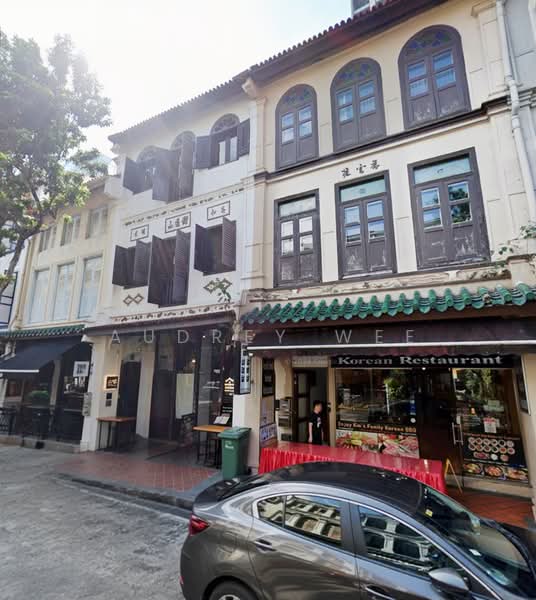 Telok Ayer Street Prime Shophouse space, Telok Ayer street / Amoy Street/ Boon Tat Street, 4,515 sqft, Food & Beverage For Rent, by Audrey Wee, 500100583 - Exterior - CommercialGuru.com.sg