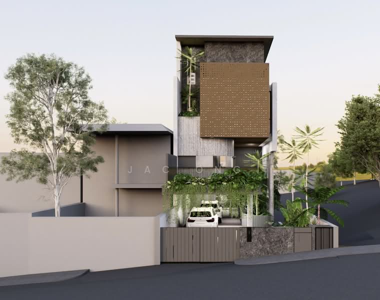 New Built - 6Level Corner Terrace @Jalan Senang, Jalan Senang, 5 Bedrooms, 7,940 sqft, Corner Terrace For Sale, by Jac Ong, 500100593 - Exterior - PropertyGuru.com.sg