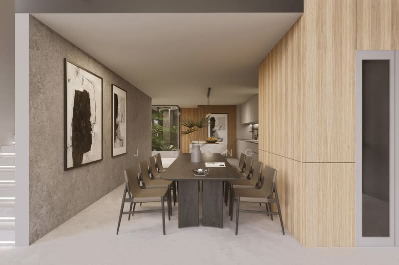 New Built - 6Level Corner Terrace @Jalan Senang, Jalan Senang, 5 Bedrooms, 7,940 sqft, Corner Terrace For Sale, by Jac Ong, 500100593 - Dining Room - PropertyGuru.com.sg