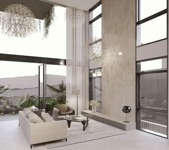 New Built - 6Level Corner Terrace @Jalan Senang, Jalan Senang, 5 Bedrooms, 7,940 sqft, Corner Terrace For Sale, by Jac Ong, 500100593 - Living Room - PropertyGuru.com.sg