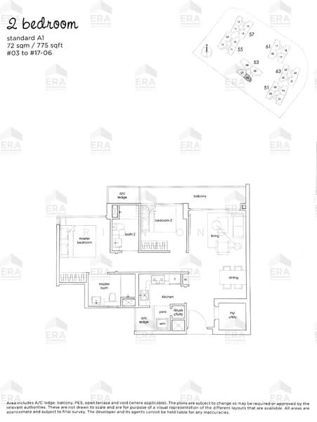 Heron Bay, 53 Upper Serangoon View, 2 Bedrooms, 775 sqft, Executive Condominium For Sale, by Rion Ong, 500100606 - PropertyGuru.com.sg