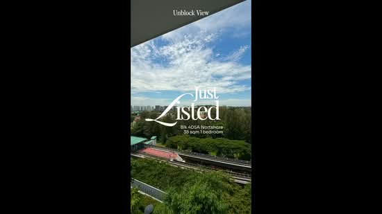 405A Northshore Drive, 405A Northshore Drive, 1 Bedroom, 409 sqft, HDB Flat For Rent, by Elise Liew, 500100638 - PropertyGuru.com.sg