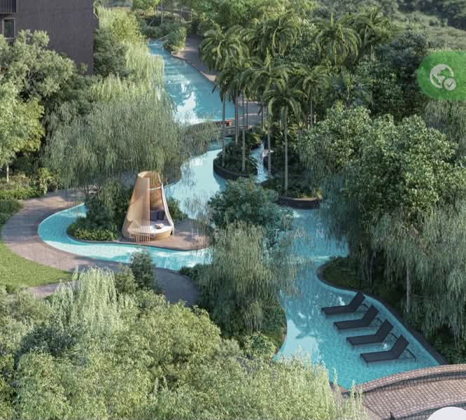 Lentor Modern, Lentor Central, 3 Bedrooms, 969 sqft, Condominium For Rent, by Esther Tan, 500100667 - Pool - PropertyGuru.com.sg