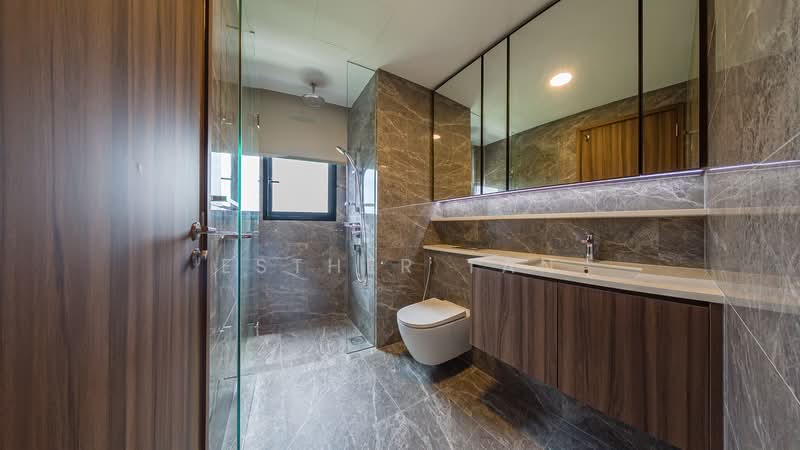 Lentor Modern, Lentor Central, 3 Bedrooms, 969 sqft, Condominium For Rent, by Esther Tan, 500100667 - Bathroom - PropertyGuru.com.sg